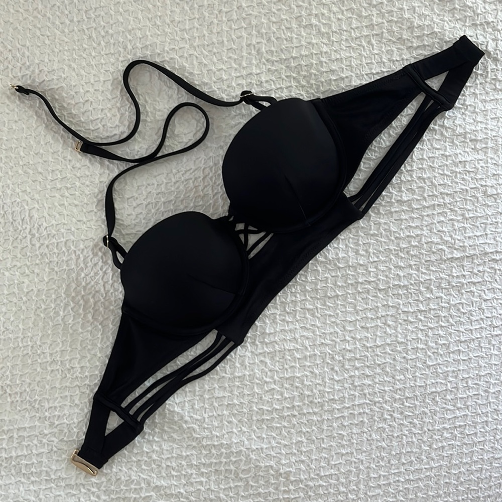 Black Bathing Suit Top